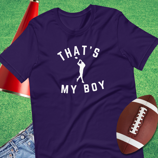 That's My Boy Receiver T-Shirt