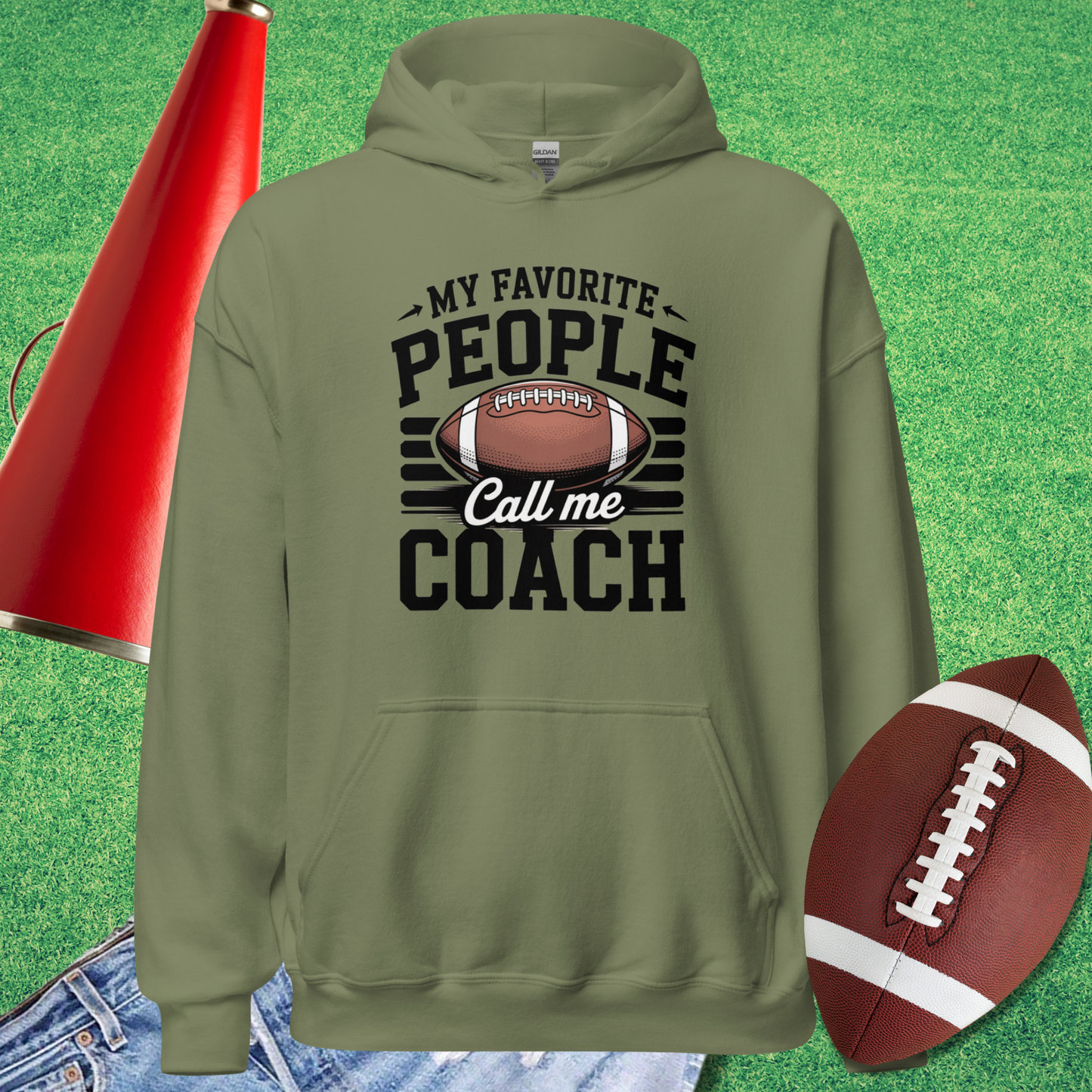 My Favorite People Call Me Coach Hoodie