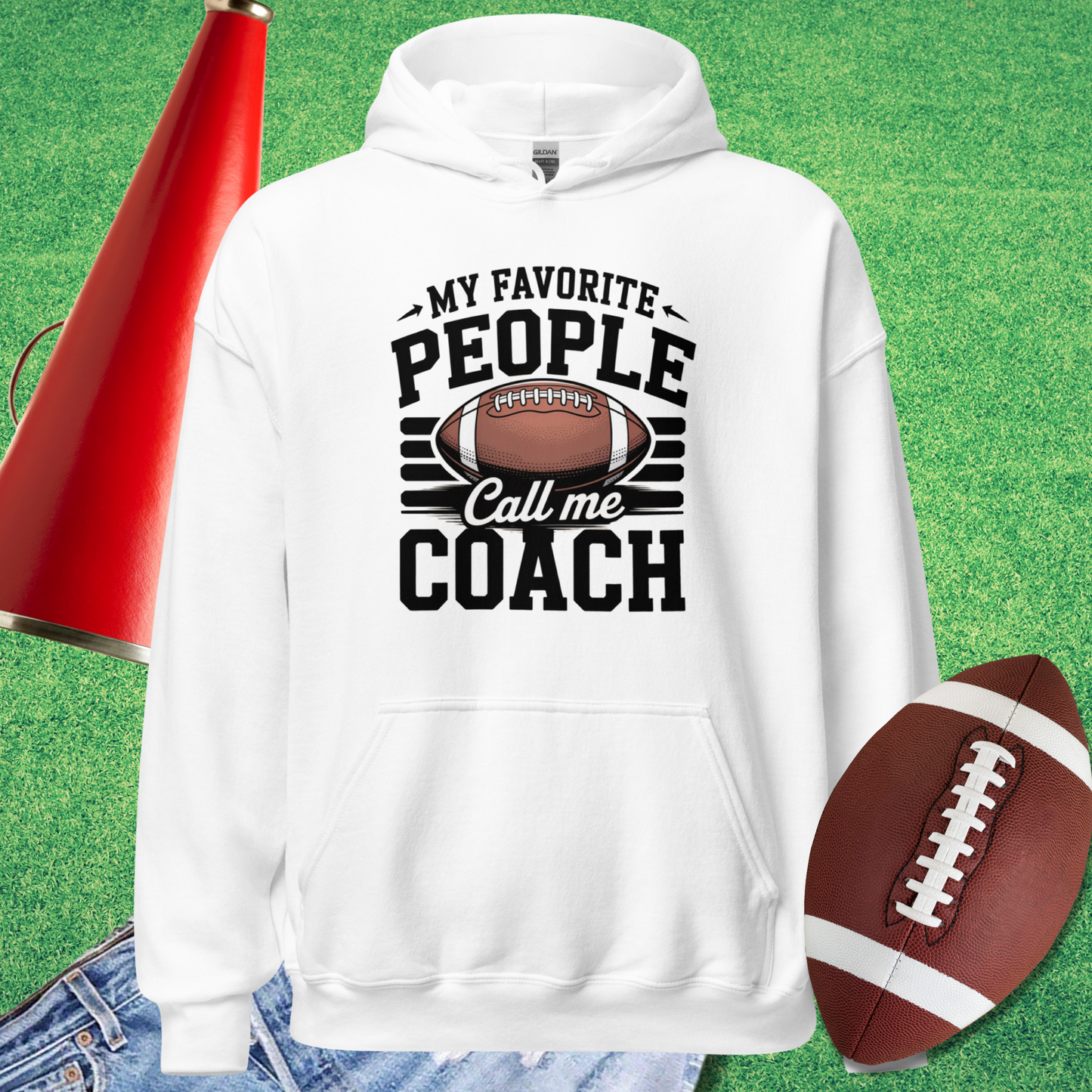 My Favorite People Call Me Coach Hoodie