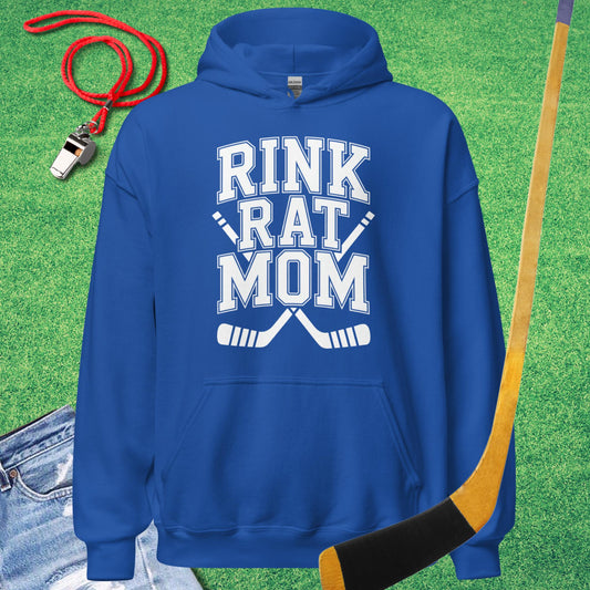 Rink Rat Mom Hoodie
