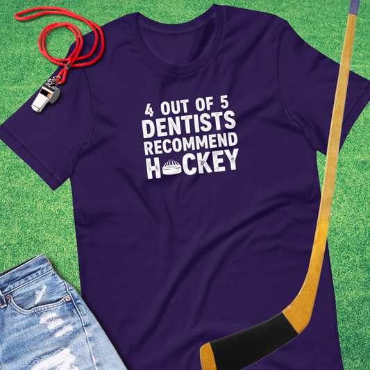 Dentists Recommend Hockey T-Shirt