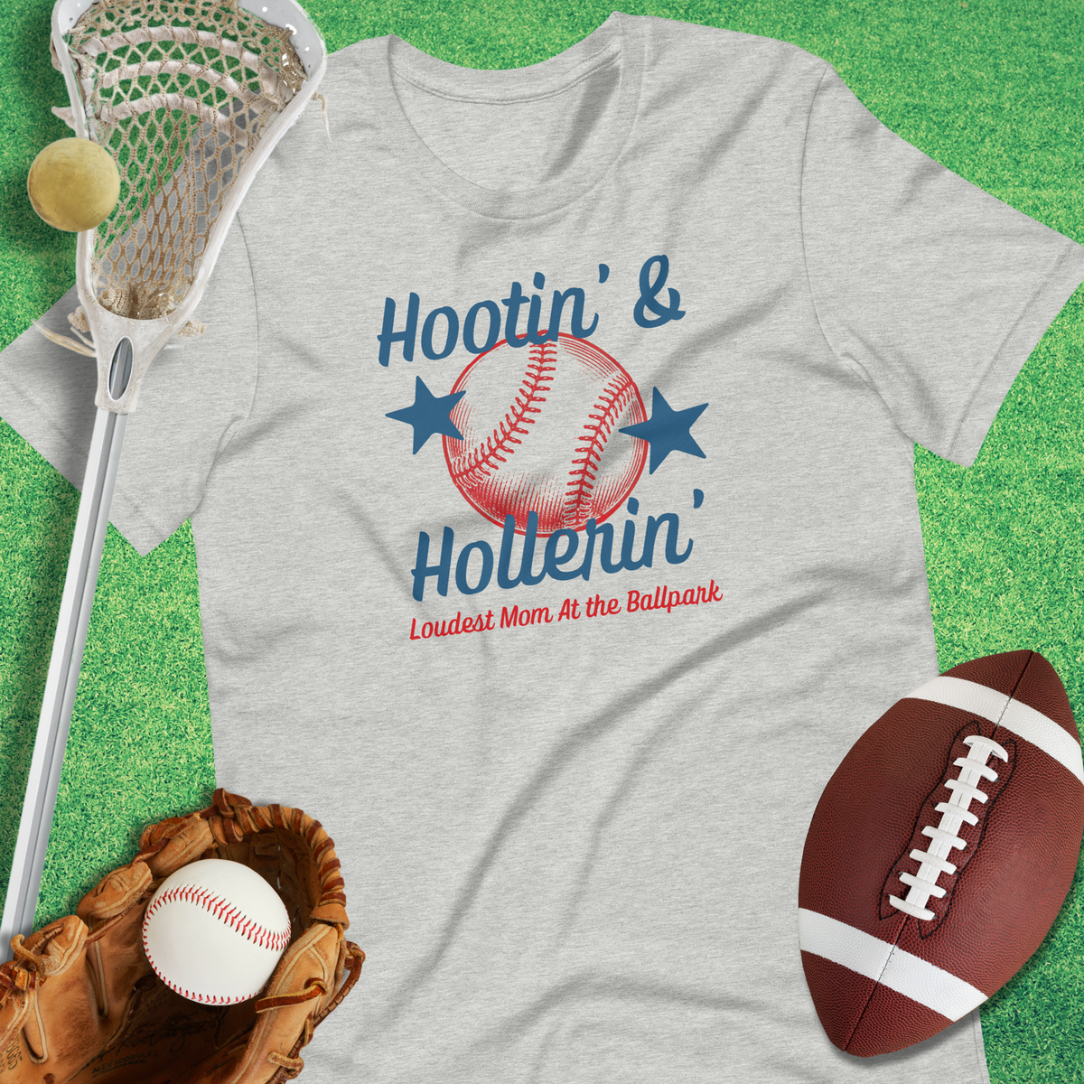 Hootin' and Hollerin' Baseball T-Shirt