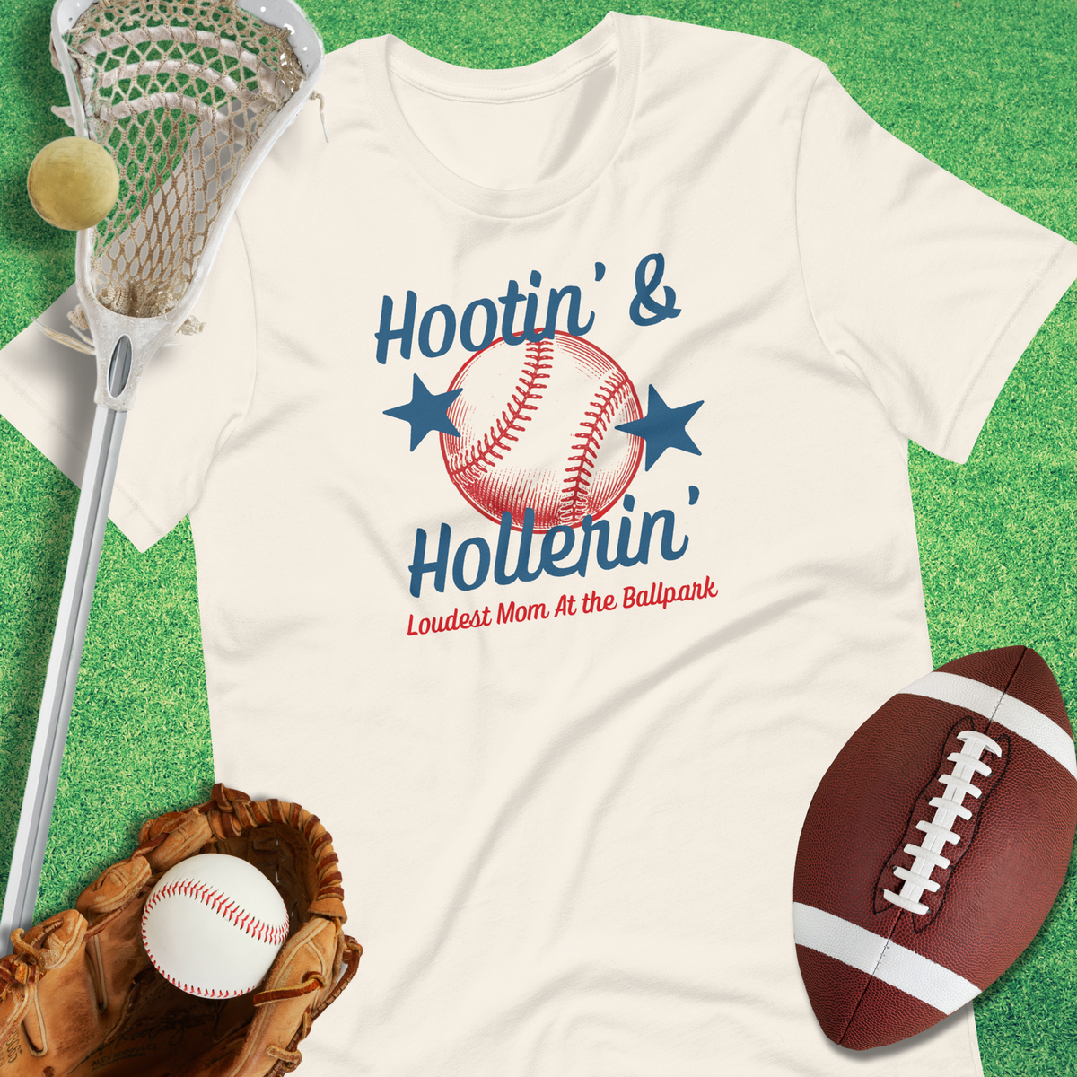 Hootin' and Hollerin' Baseball T-Shirt