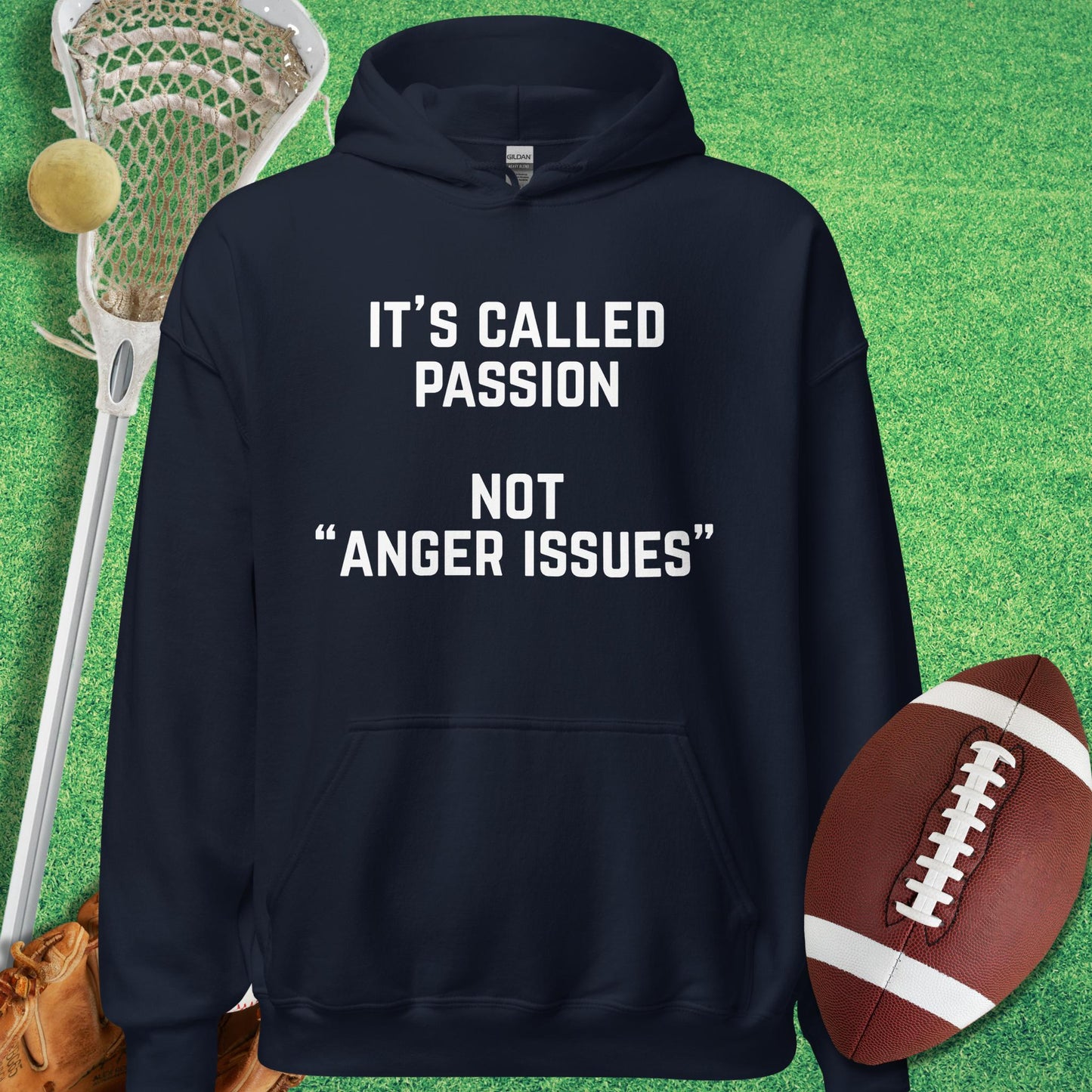 It's Called Passion Hoodie in Navy - sports parents Hoodie | Sideline Gods