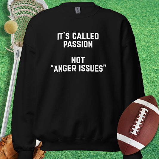 It's Called Passion Sweatshirt in Black - Funny Sports Sweatshirt | Sideline Gods