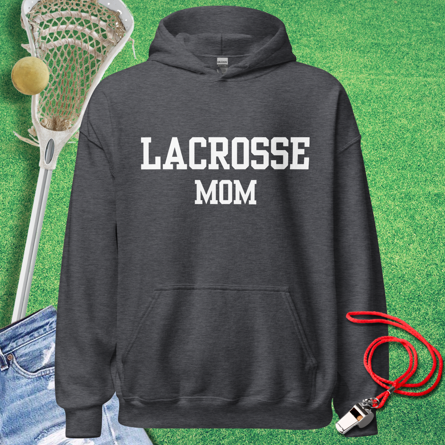 Varsity Lacrosse Mom Hoodie