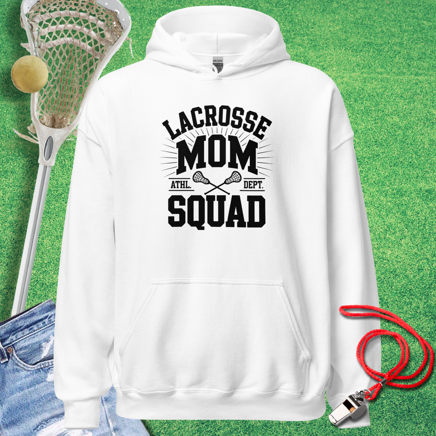 Lacrosse Mom Squad Hoodie