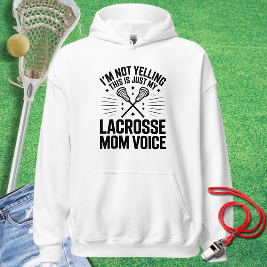 This is My Lacrosse Mom Voice Hoodie
