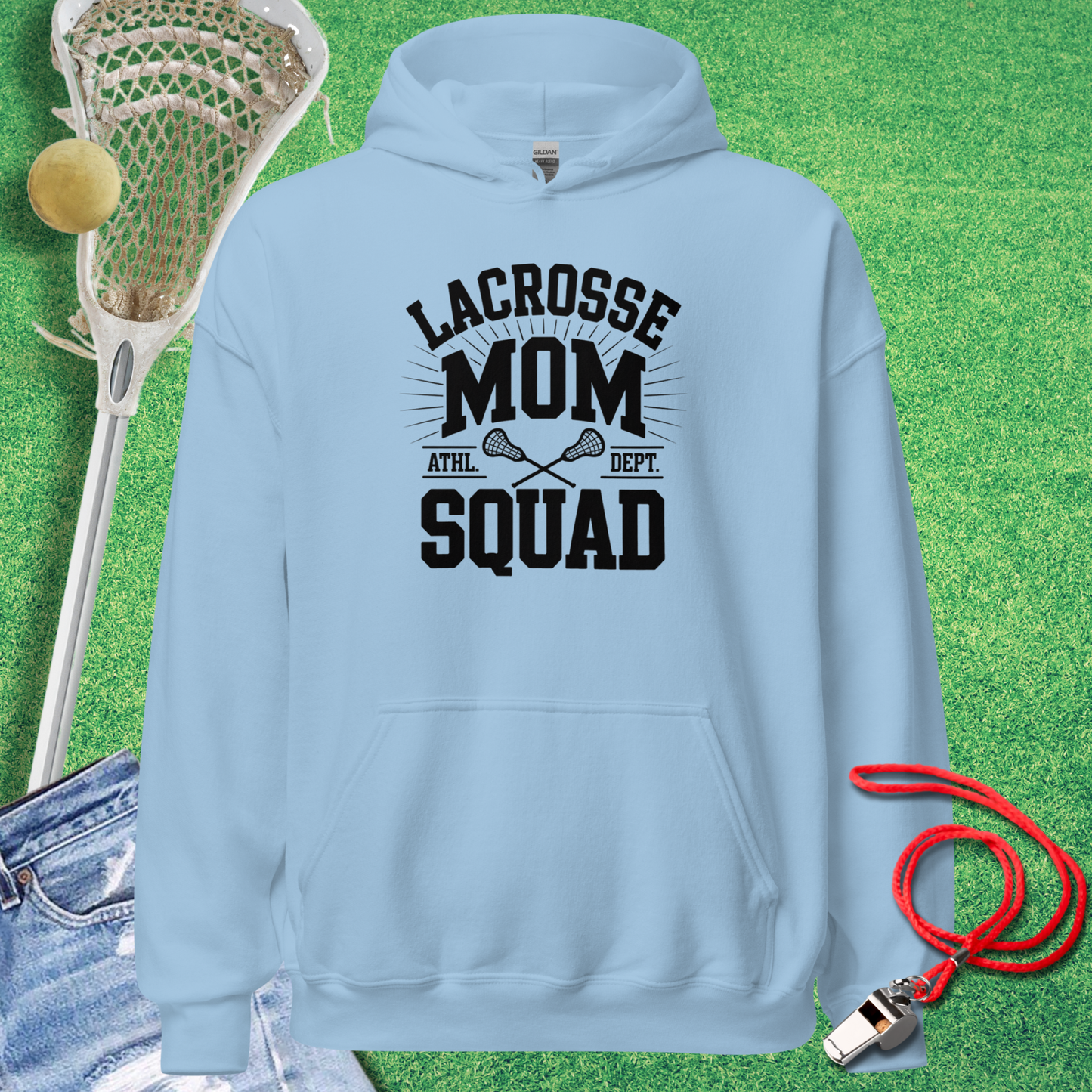 Lacrosse Mom Squad Hoodie