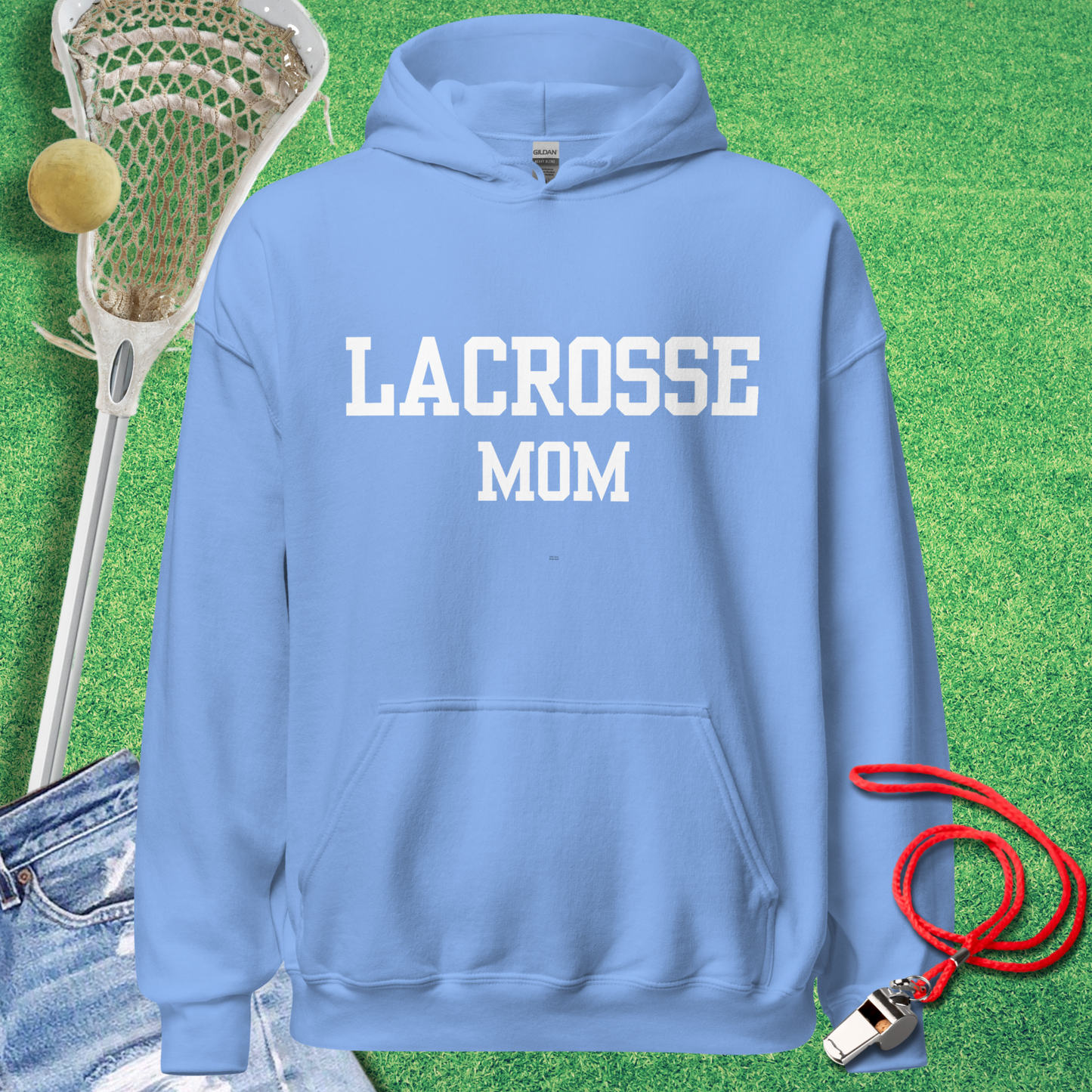 Varsity Lacrosse Mom Hoodie