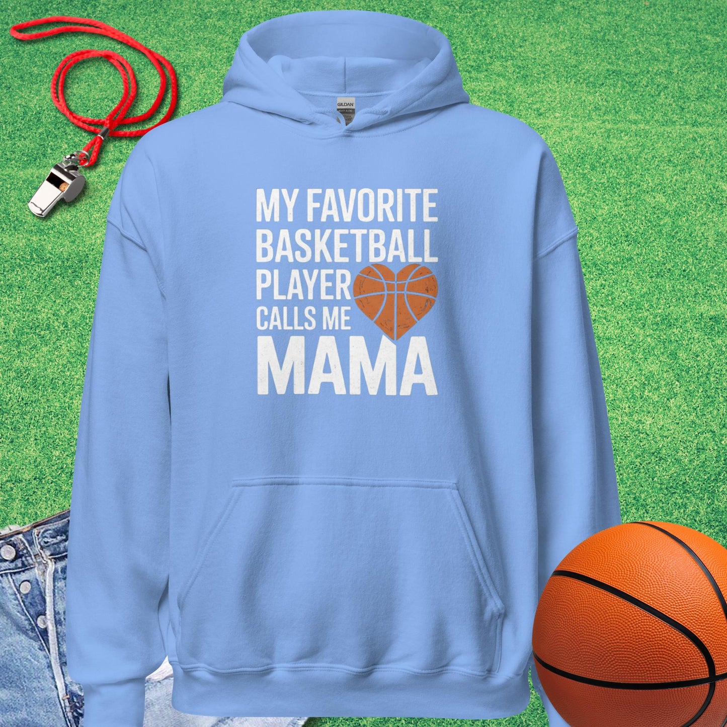My Favorite Basketball Player Calls Me Mama Hoodie