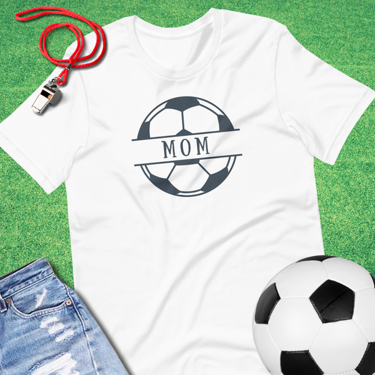 Soccer Mom T-shirt in White - Soccer Mom T-Shirt | Sideline Gods