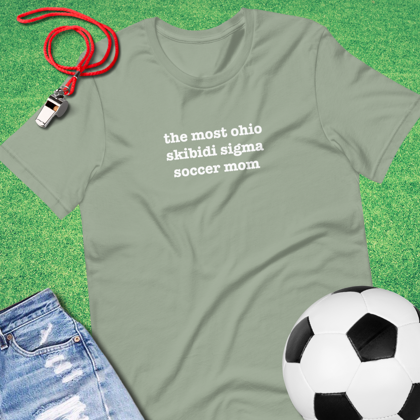 Sikibidi Ohio Soccer Mom T-Shirt