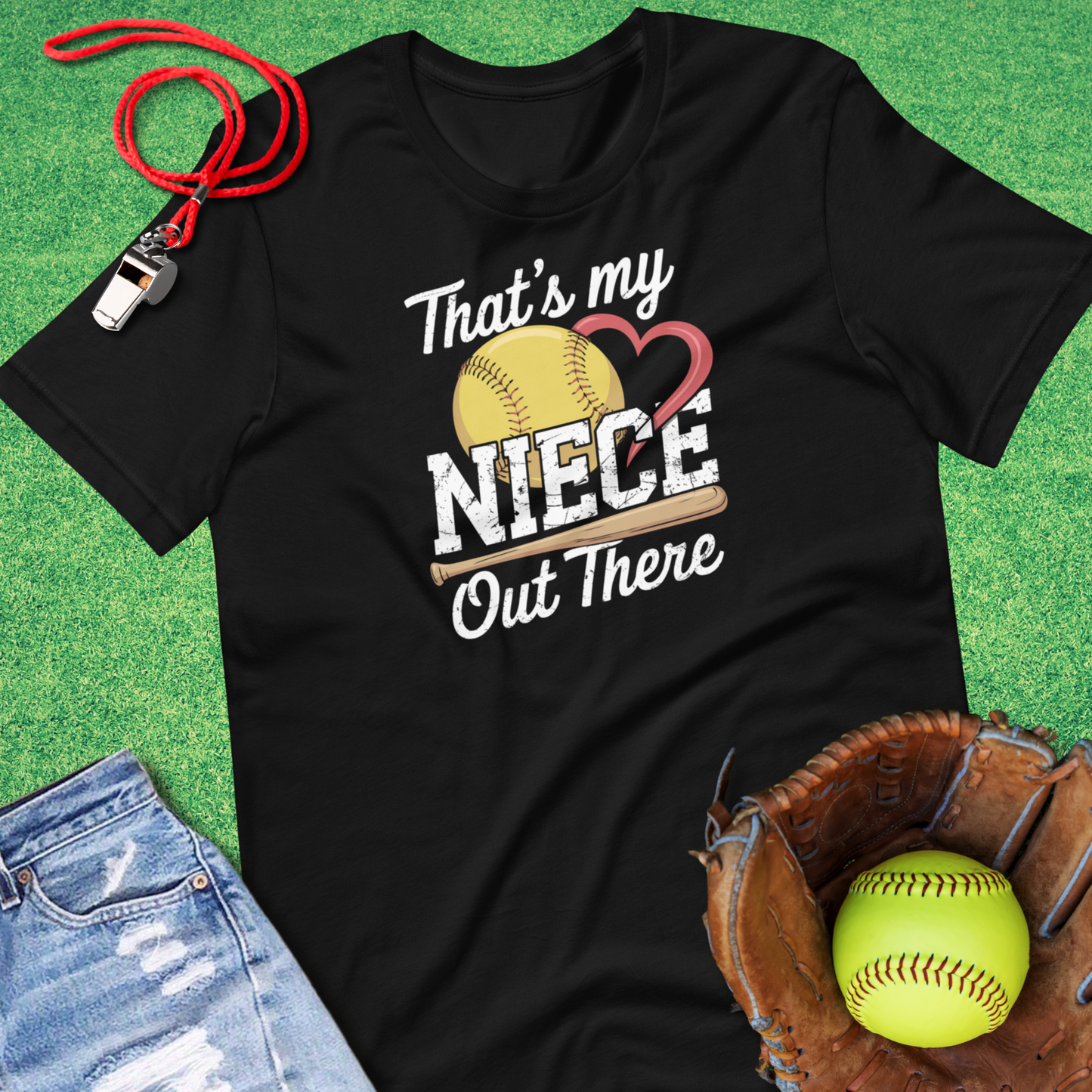 That's My Niece Softball T-Shirt