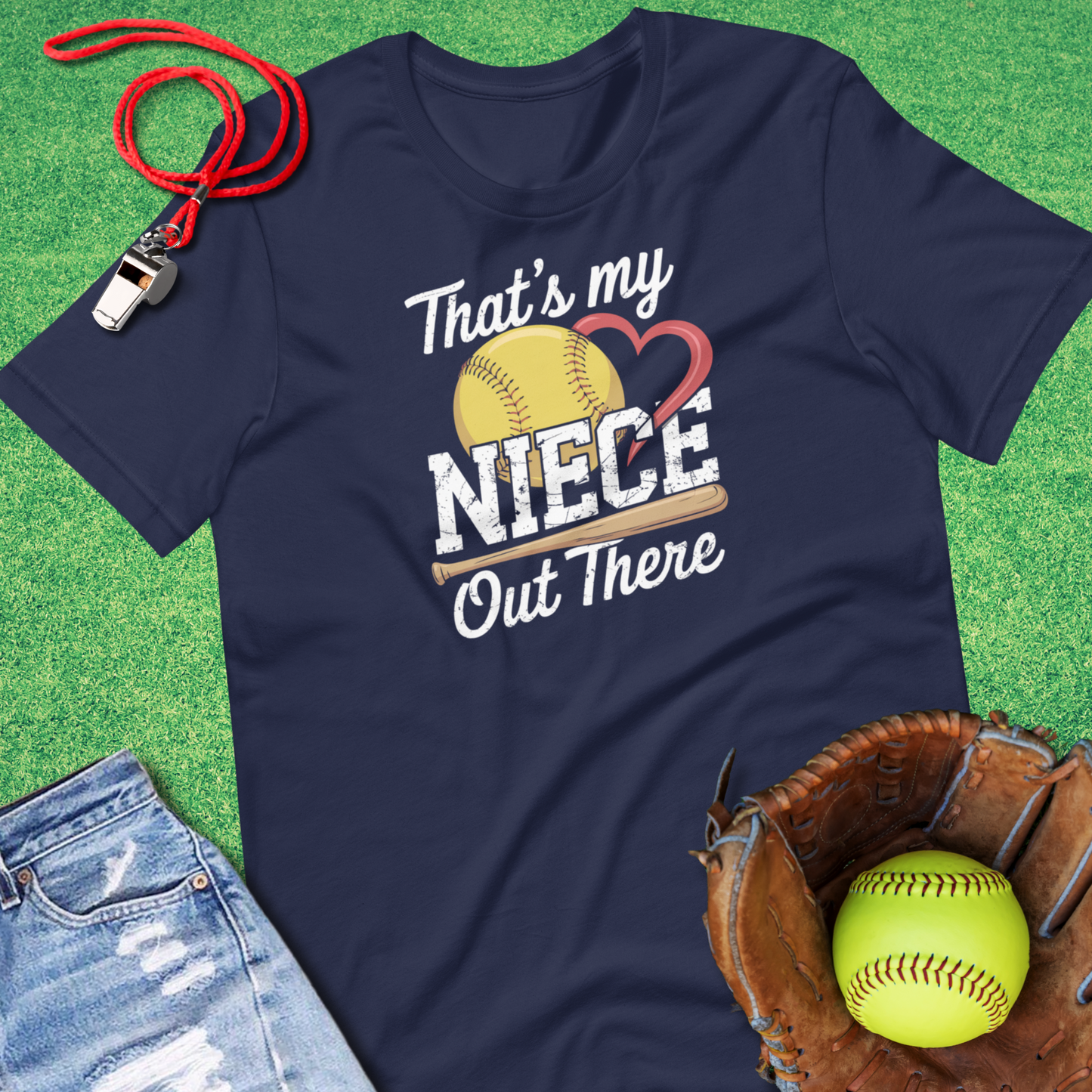 That's My Niece Softball T-Shirt