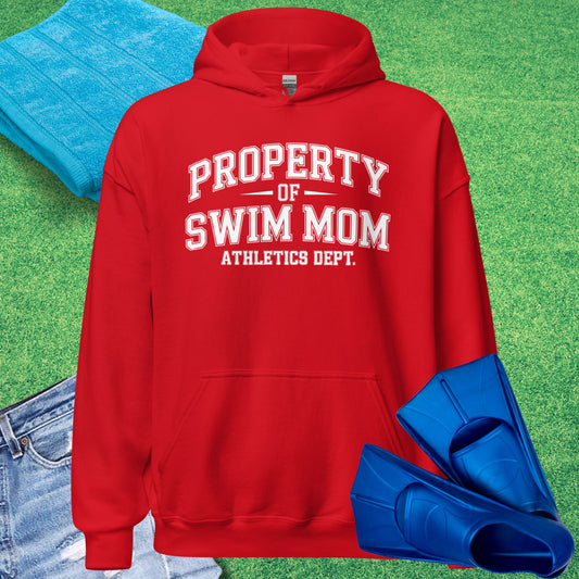 Property of Swim Mom Hoodie