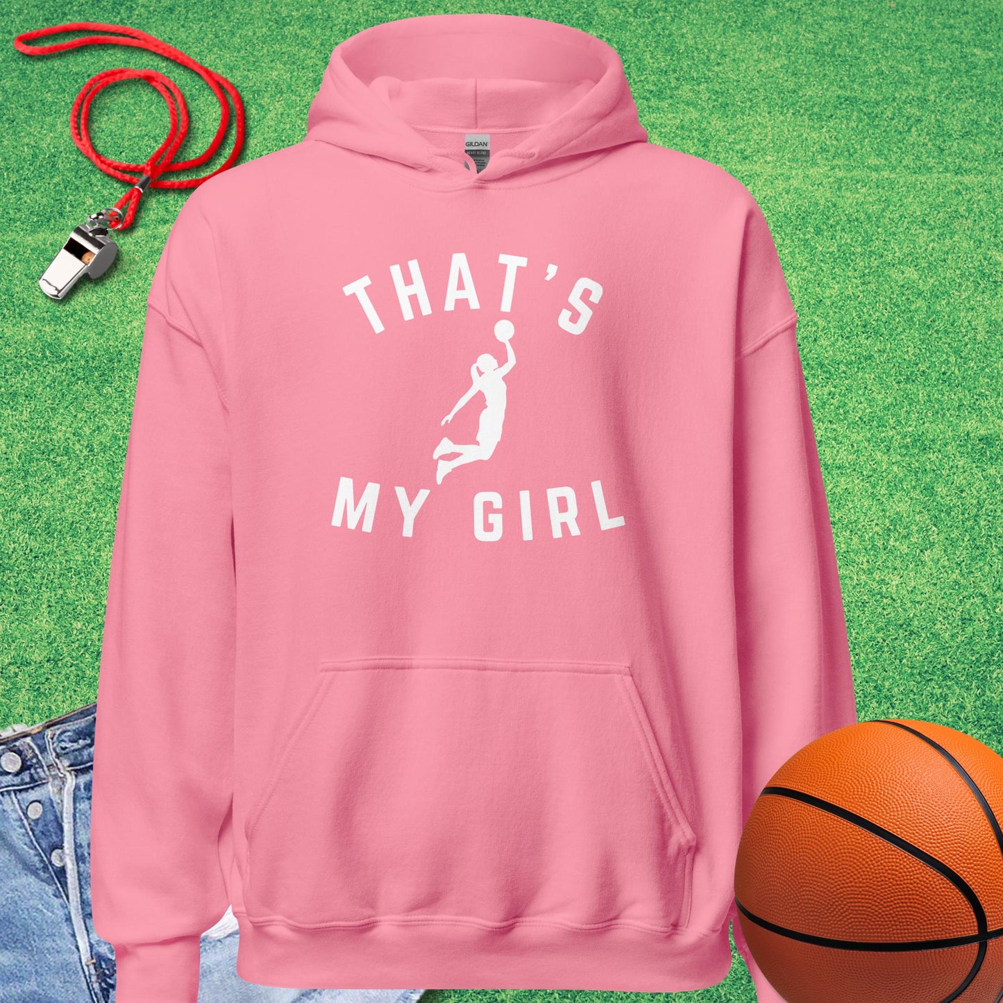 That's My Girl on the Court Hoodie