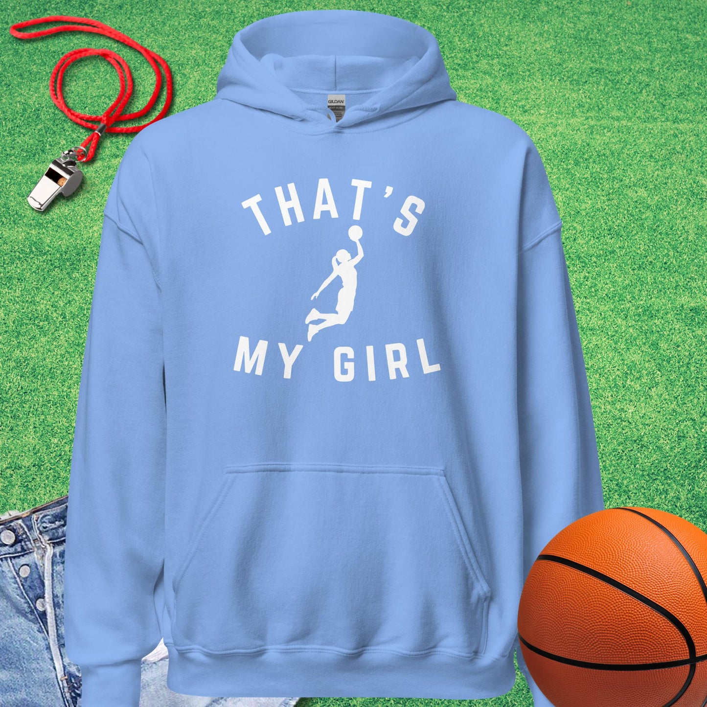 That's My Girl on the Court Hoodie