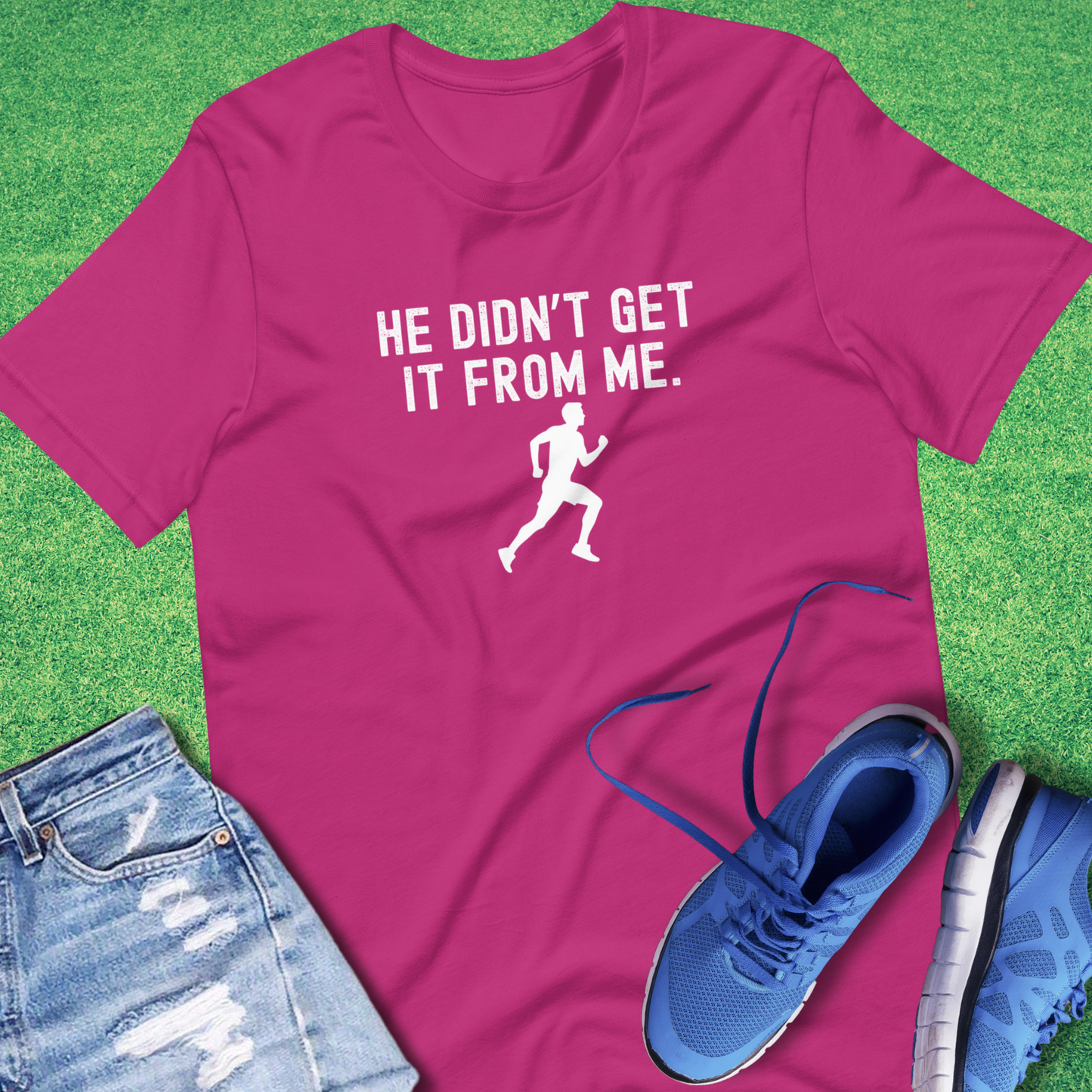 He Didn't Get It From Me T-Shirt