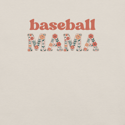 Floral Baseball Mama T-Shirt