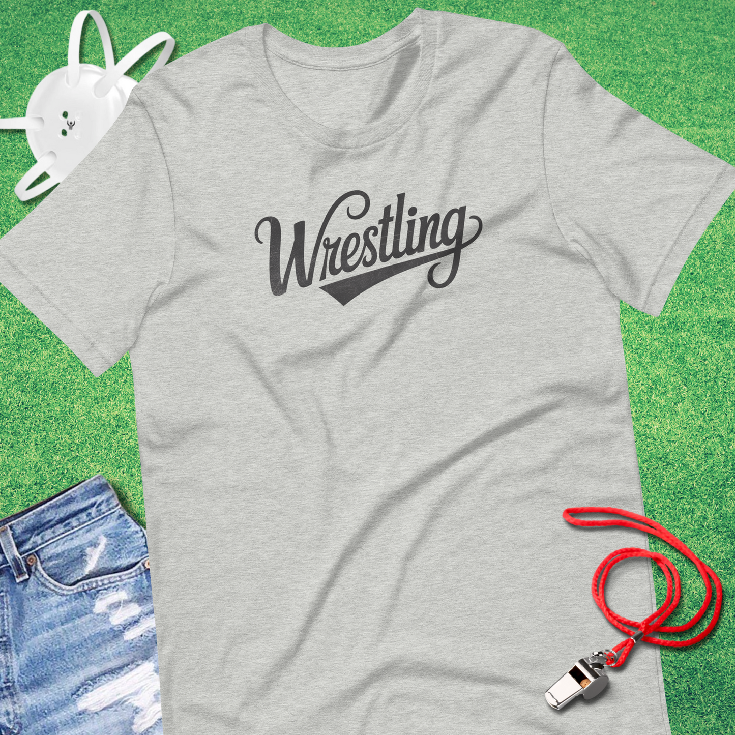 Vintage Wrestling Script T-Shirt