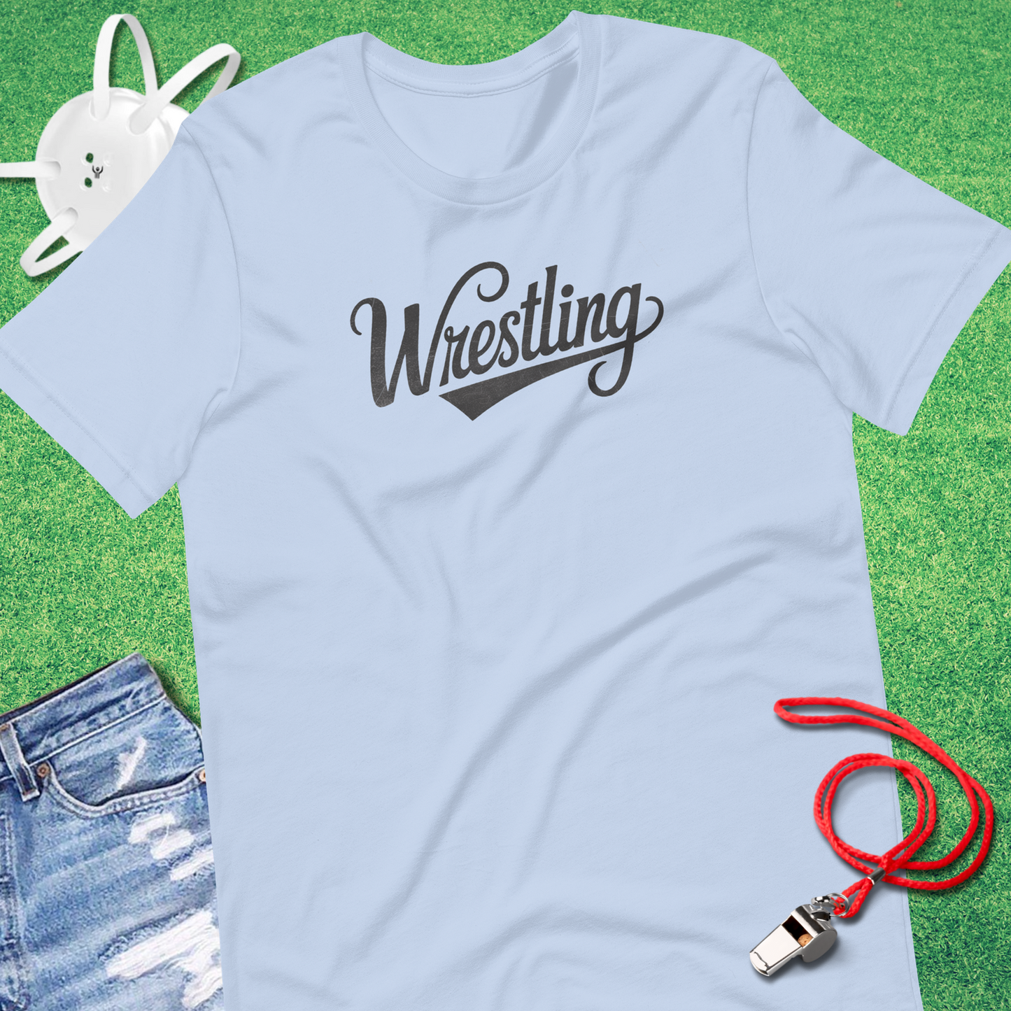 Vintage Wrestling Script T-Shirt