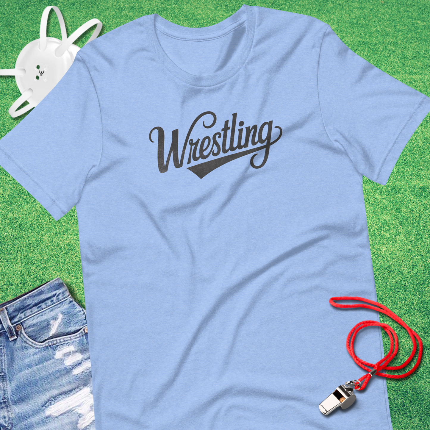 Vintage Wrestling Script T-Shirt