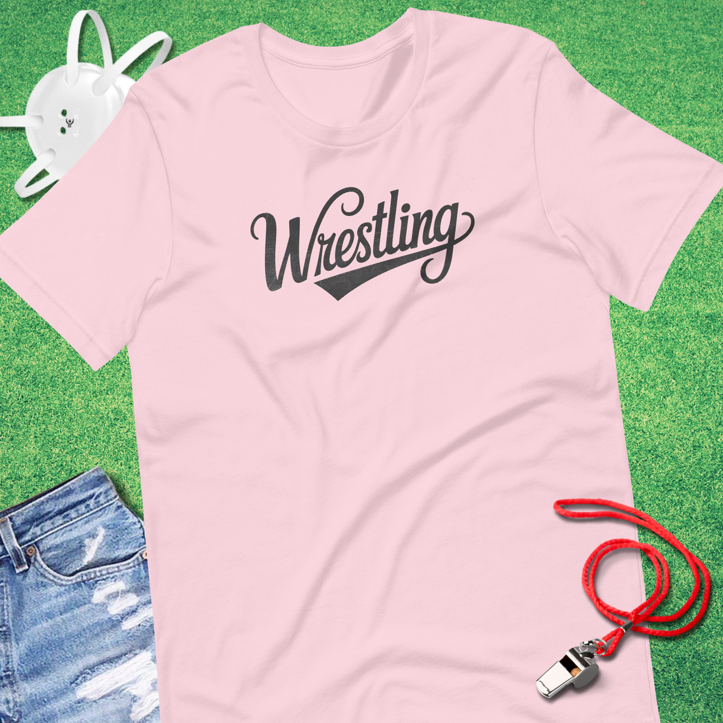 Vintage Wrestling Script T-Shirt
