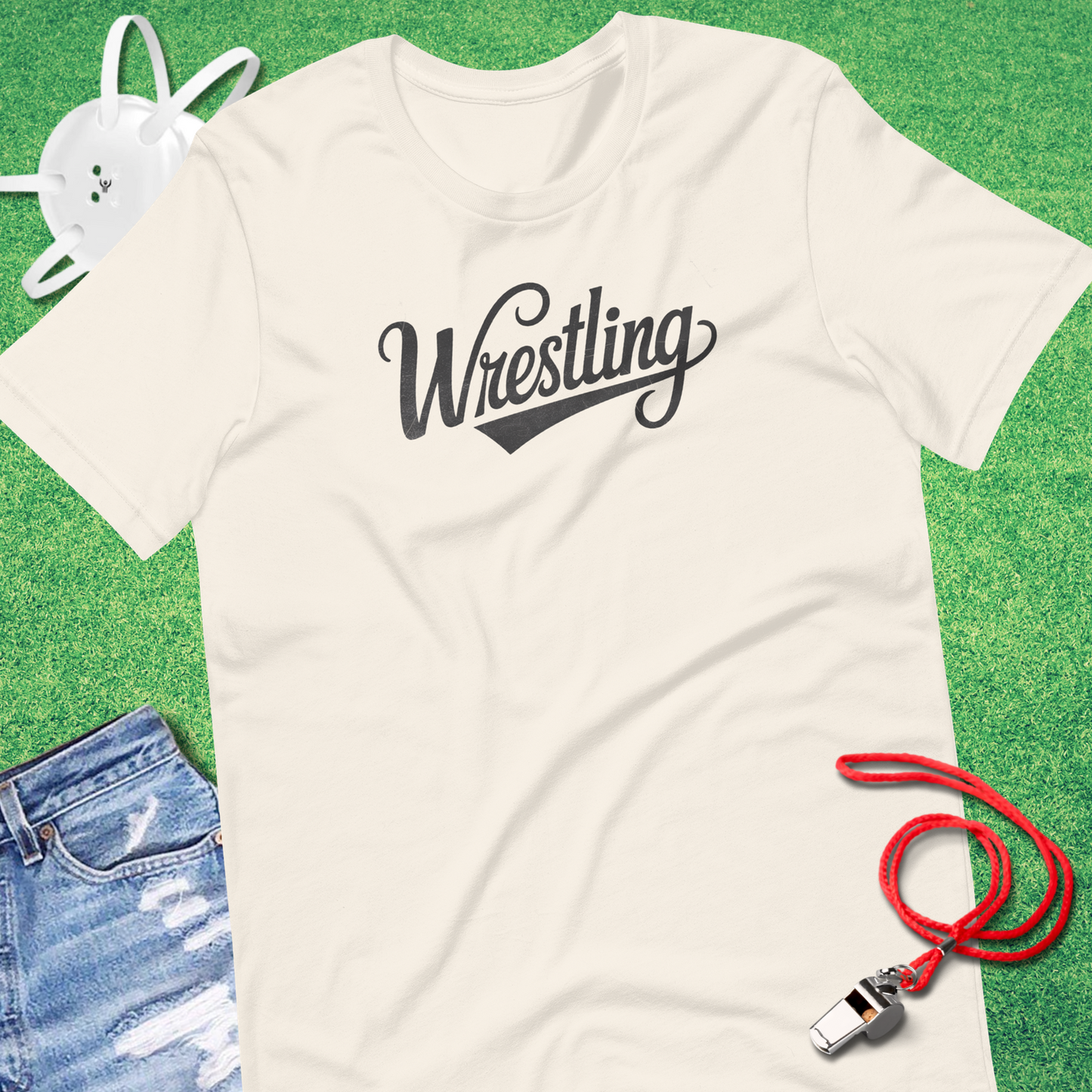 Vintage Wrestling Script T-Shirt