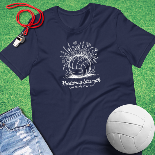 Volleyball & Wildflowers T-Shirt