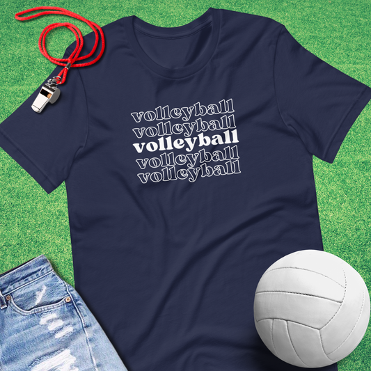 Volleyball on Repeat T-Shirt