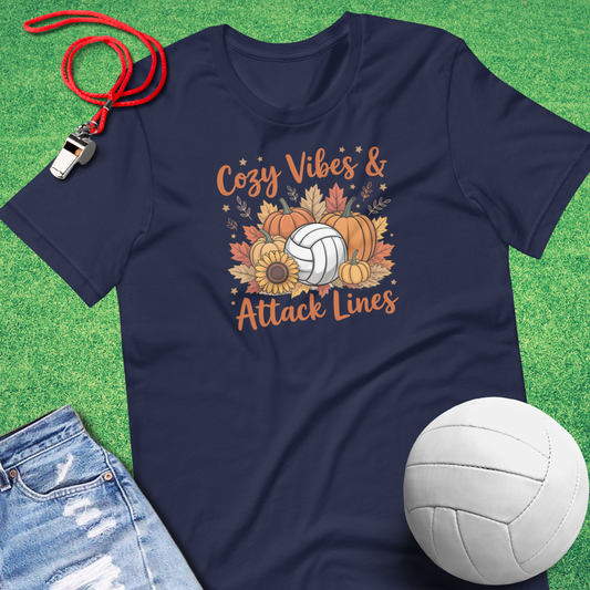 Cozy Volleyball Vibes T-Shirt
