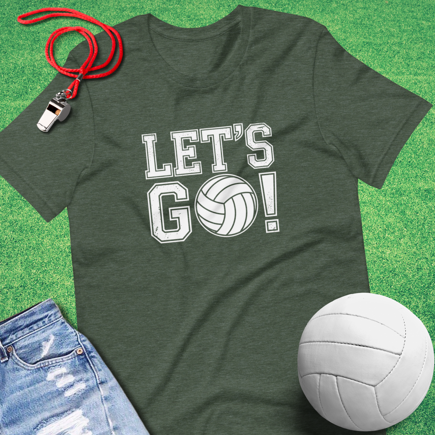 Let's Go Volleyball T-Shirt