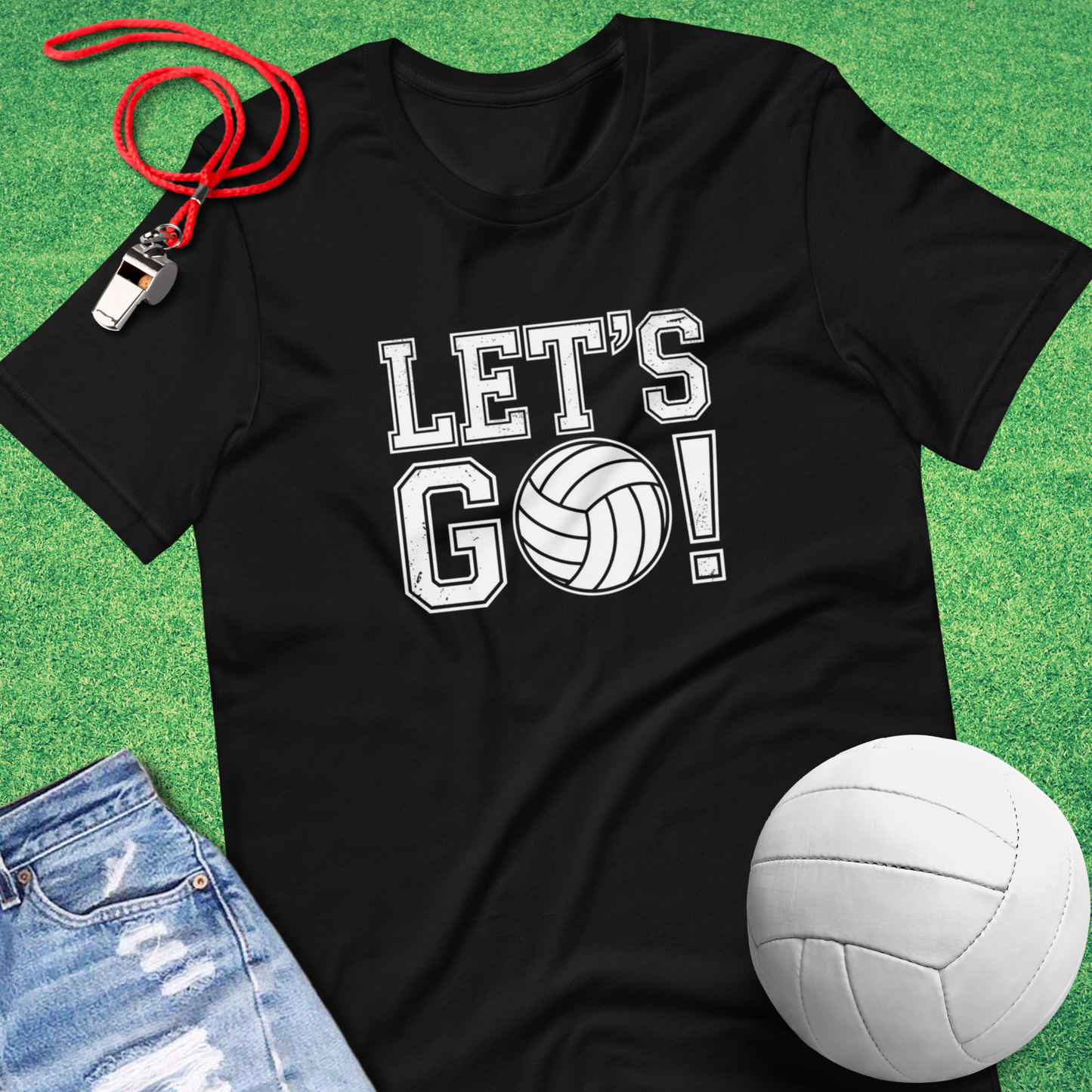 Let's Go Volleyball T-Shirt
