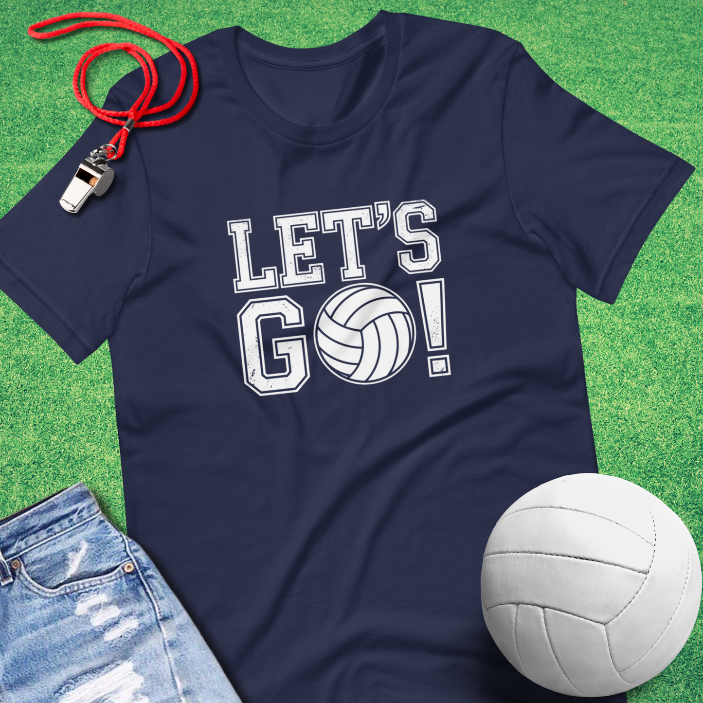 Let's Go Volleyball T-Shirt