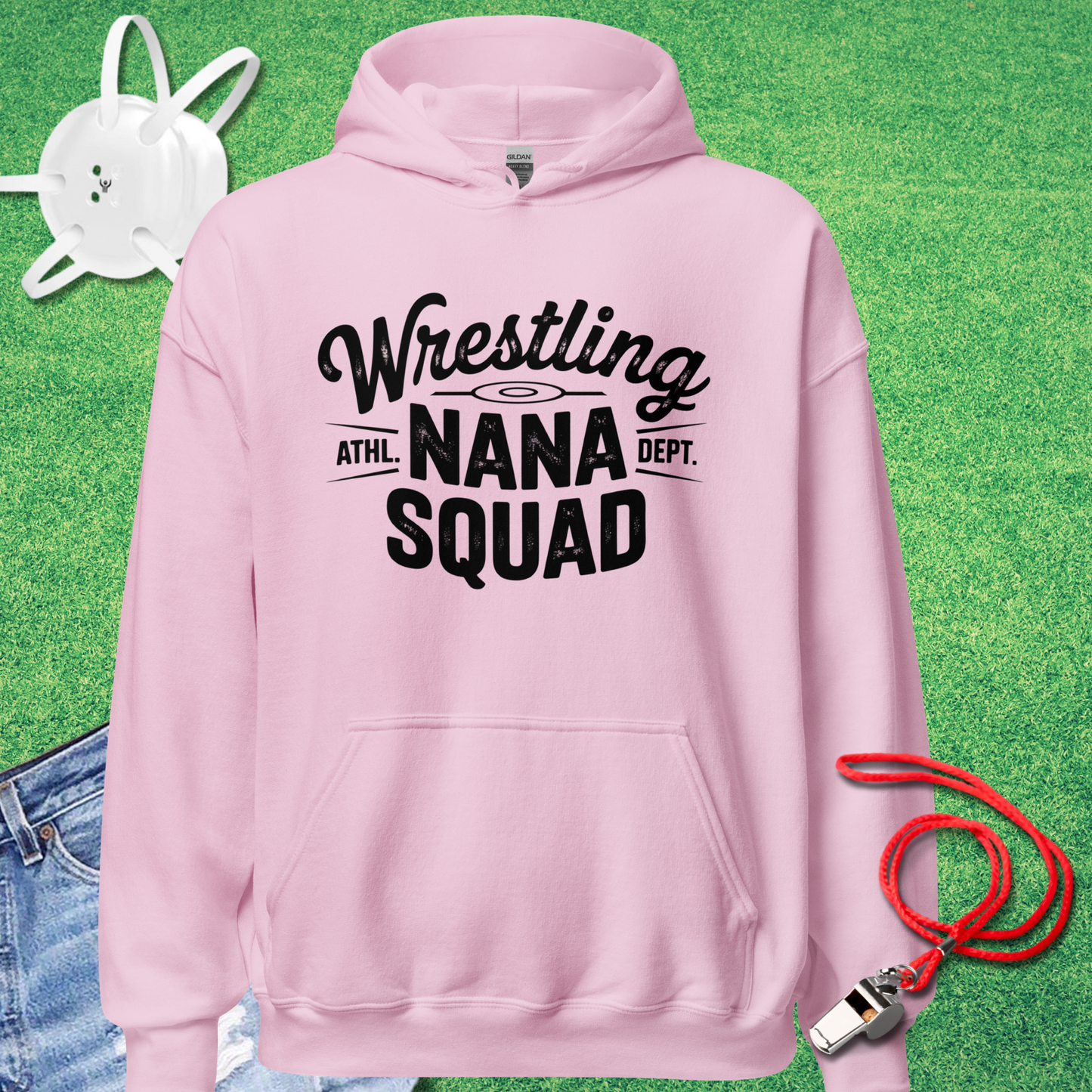 Wrestling Nana Squad Hoodie