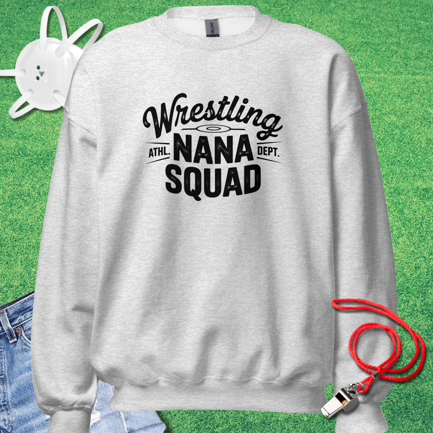 Wrestling Nana Squad Sweatshirt