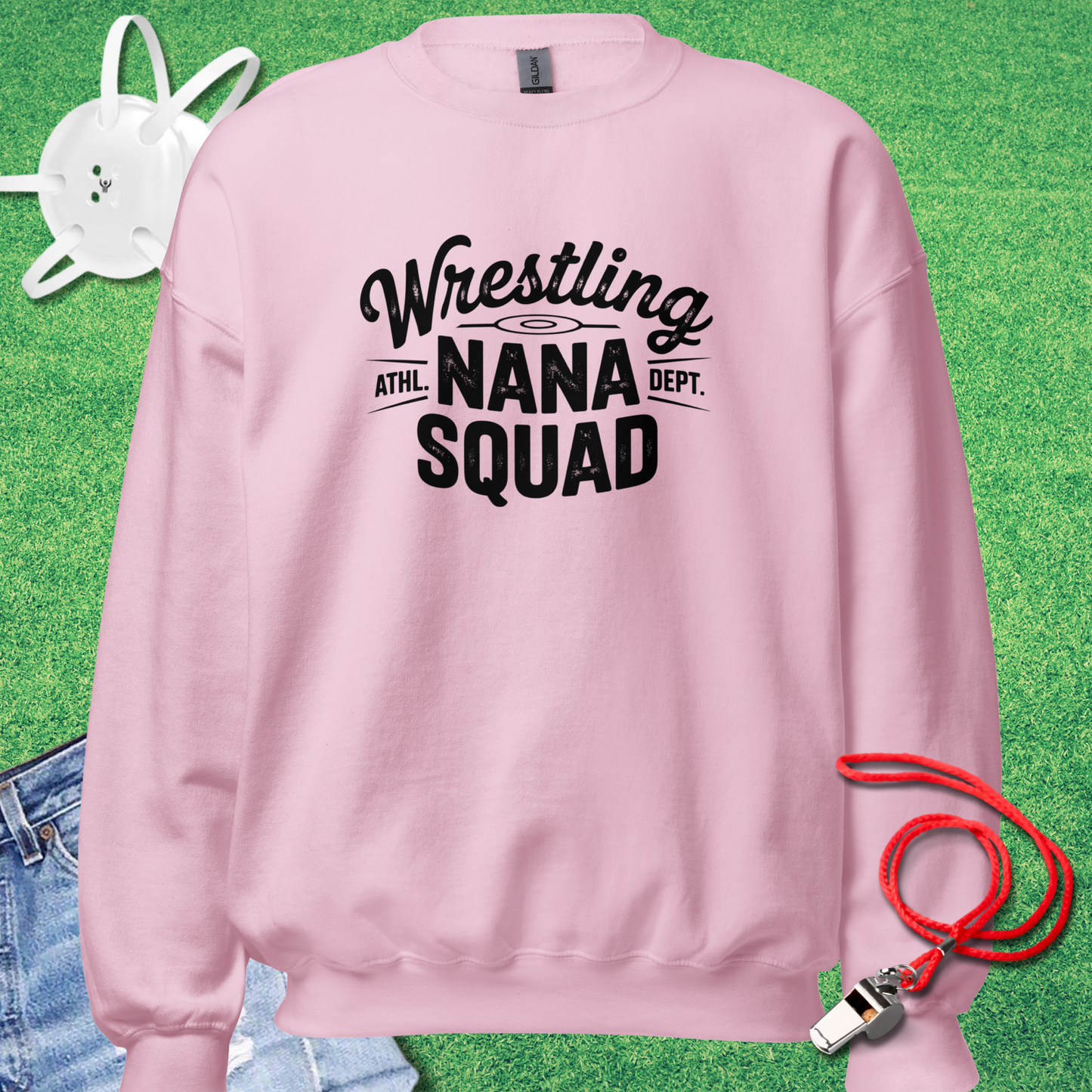 Wrestling Nana Squad Sweatshirt