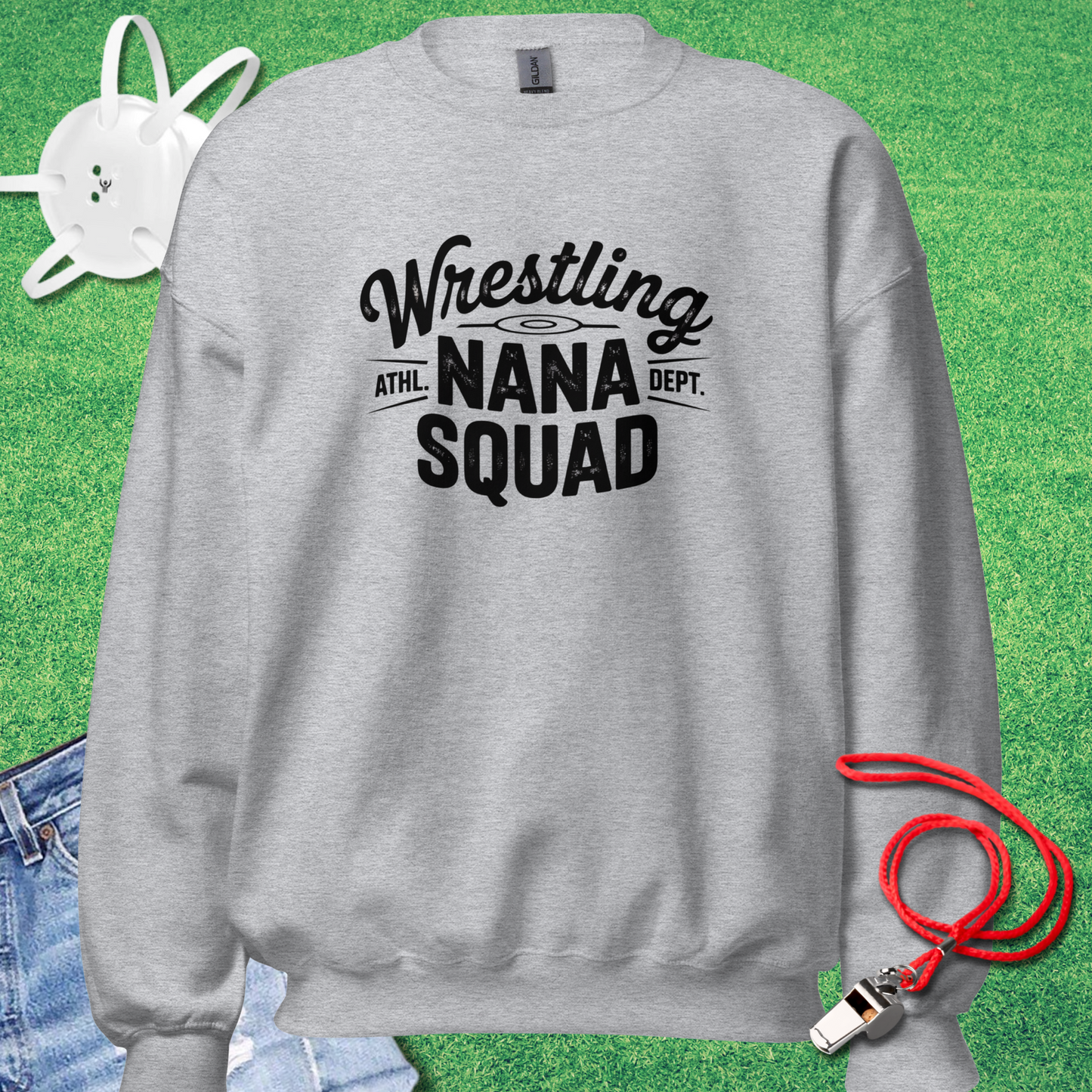 Wrestling Nana Squad Sweatshirt