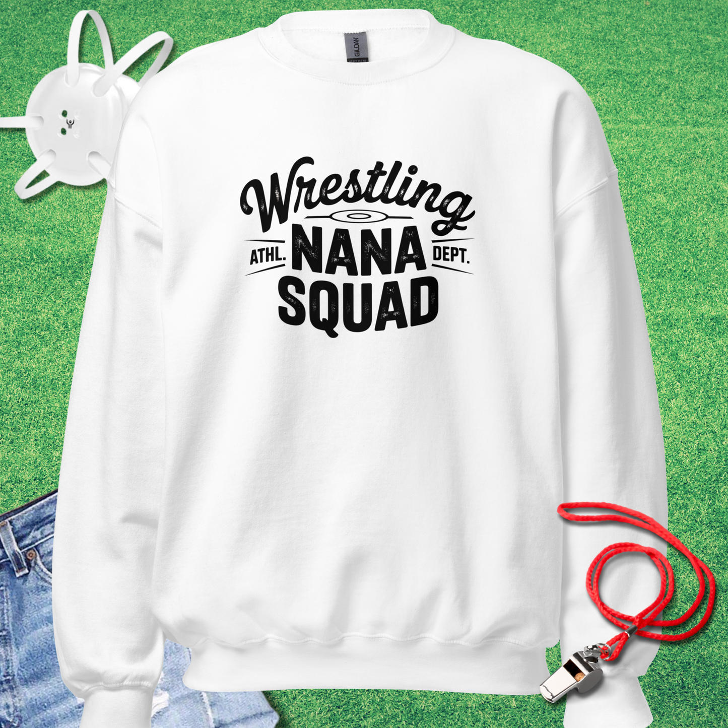 Wrestling Nana Squad Sweatshirt