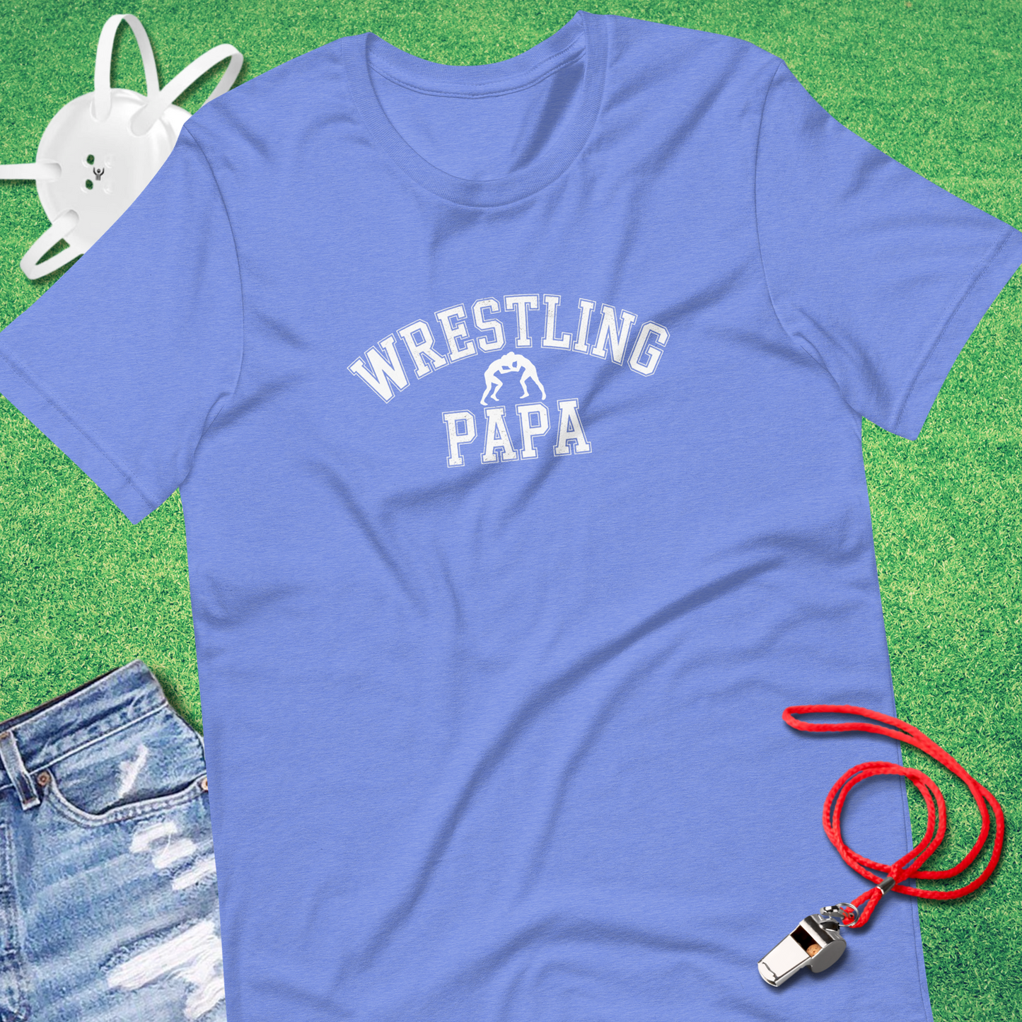 Collegiate Wrestling Papa T-Shirt