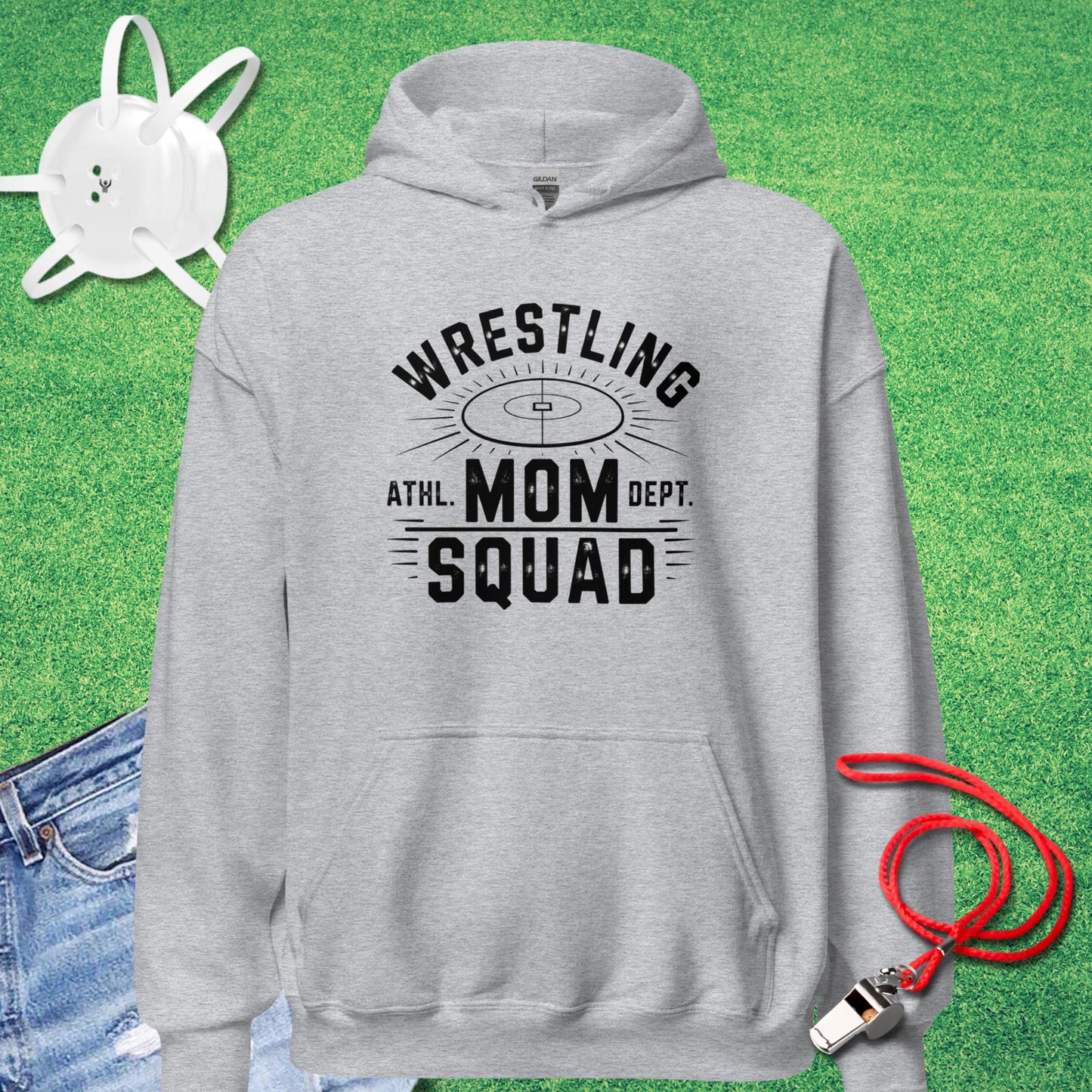 Wrestling Mom Squad Hoodie