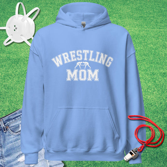 Wrestling Mom Varsity Collegiate Hoodie